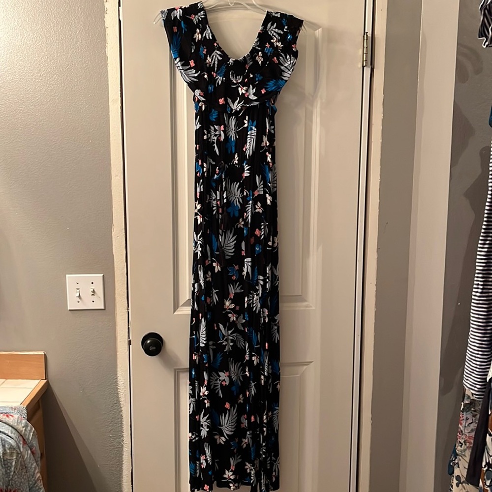 Floral maxi dress